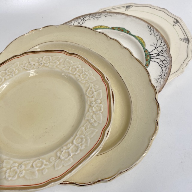 PLATE, Vintage Deco Assorted